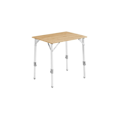 Outwell Custer Campingtisch, Bambus, 65x50x56/65cm