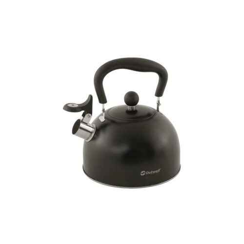 Outwell Tea Break Lux Flötenkessel, schwarz, 1,8L