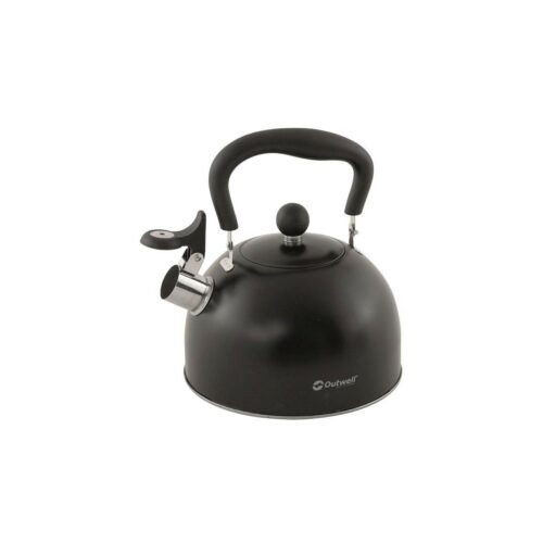 Outwell Tea Break Lux Flötenkessel, schwarz, 2,2L