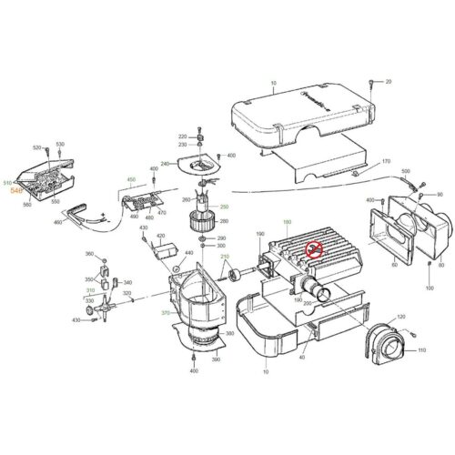 Elektronik 24 V - Truma Ersatzteil Nr. 39050-77800 - Trumatic E 4000 / E 2400