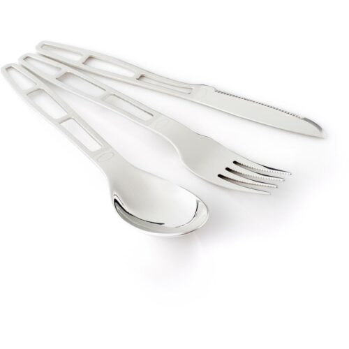 GSI Outdoors Glacier Besteckset, Edelstahl, 3-teilig