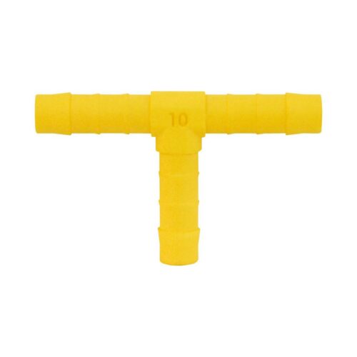 Lilie T-Verbinder, gelb, ø12 mm, 5er-Pack