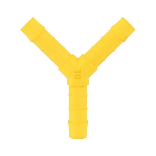 Lilie Y 90° Verbinder, gelb, ø12 mm, 5er-Pack