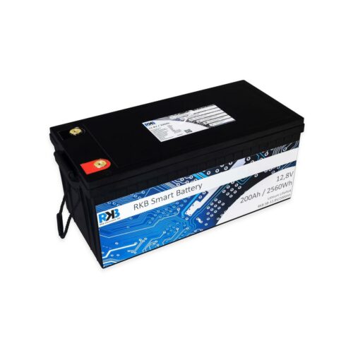 RKB Smart LiFePo4 Lithium-Batterie, 12V, 200Ah