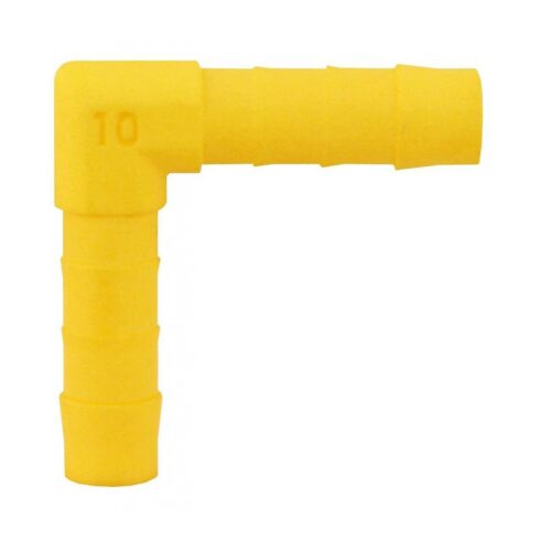 Lilie Winkel-Verbinder, gelb, ø10 mm