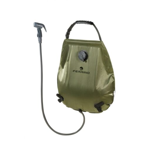 Ferrino Deluxe Solardusche, 20L, oliv