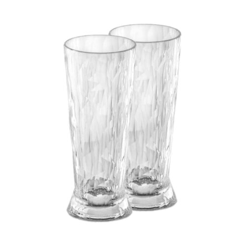 Koziol Club Bierglas, 300ml, 2er Set