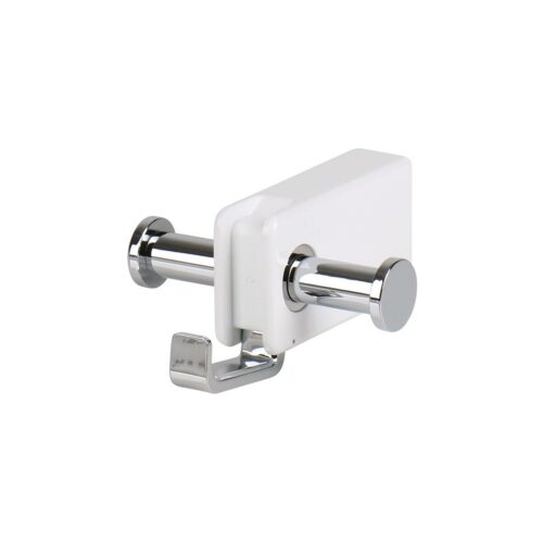 FAWO Doppel-Rundhaken, weiß