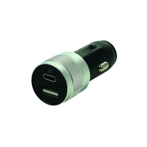 Pro Plus USB-Ladegerät Typ A+C, 2-fach, 12/24V