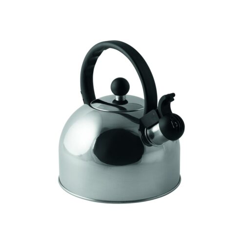 Via Mondo Flötenkessel, Edelstahl, 2L, silber