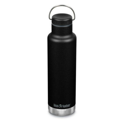 Klean Kanteen Classic Trinkflasche, Edelstahl, 592ml, schwarz