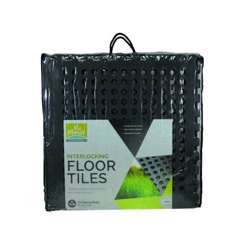 Via Mondo Bodenfliesen, 60x60cm, 8er-Set, dunkelgrau