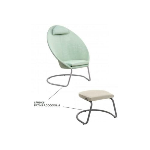 Lafuma Endkappen für Cocoon, Titan