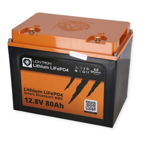 Liontron Lithium Batterie, 12,8V, 80Ah, mit BMS, BT 4.0