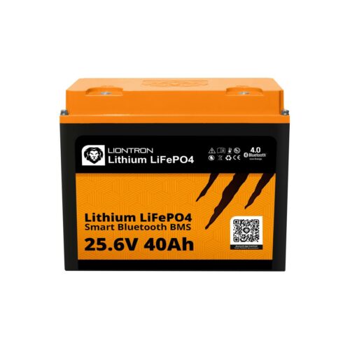 Liontron Smart Lithium Batterie, 25,6V, mit BMS, BT 4.0, 40Ah
