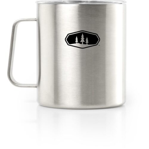 GSI Outdoors Glacier Thermobecher, 450ml, silber