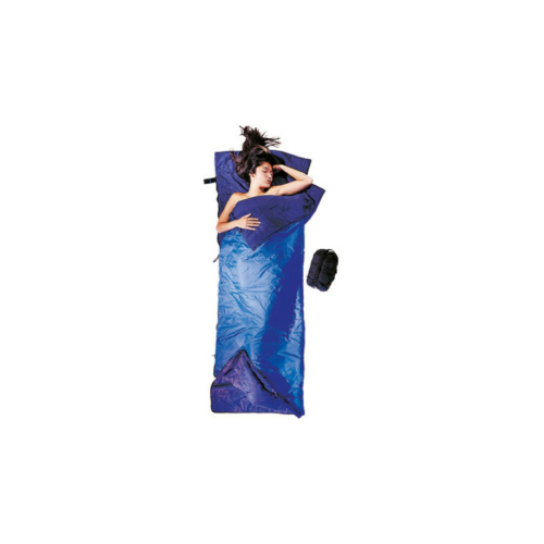 Cocoon Sommerschlafsack, Seide, blau, 200x80cm