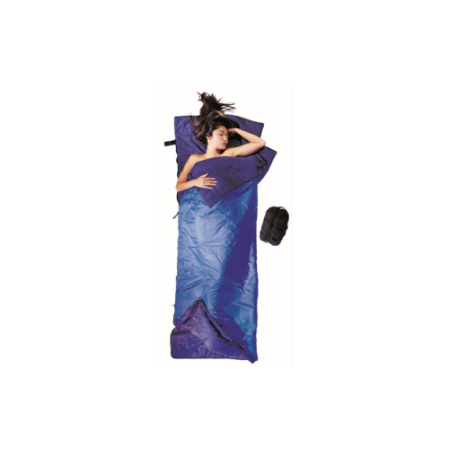 Cocoon Sommerschlafsack, Seide, blau, 220x80cm