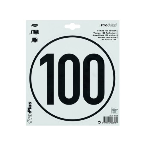 Pro Plus Tempo 100 Aufkleber