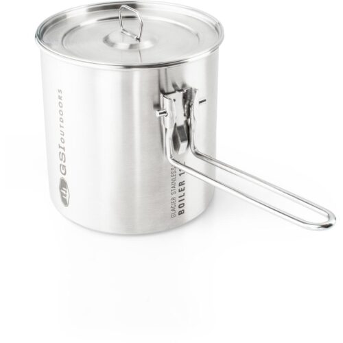 GSI Outdoors Glacier Kochtopf, Edelstahl, 1,1L