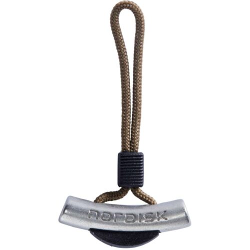 Nordisk Reißverschlusszipper, 10er-Pack, chocolate