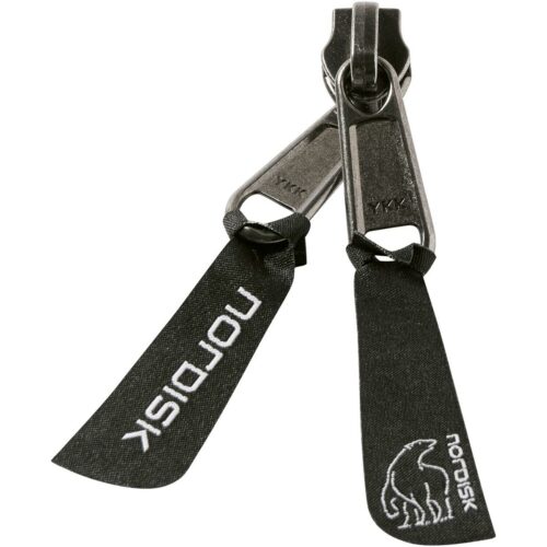 Nordisk YKK-Reißverschlussschieber, schwarz, 5er-Pack