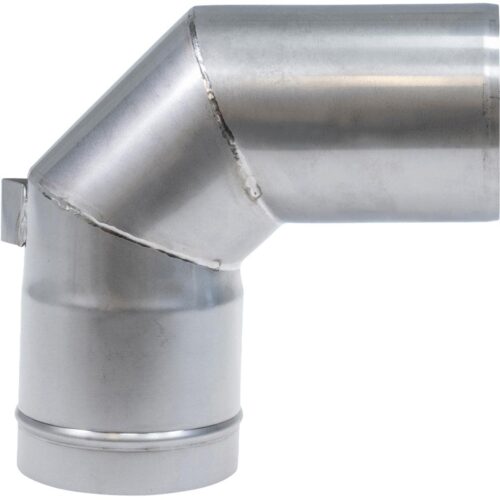 Nordisk Torden Ersatzofenrohr, für Holzofen, 90° Winkel
