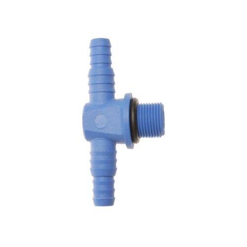 FAWO T-Schlauchanschluss für Druckbehälter, 3/8, 2x12mm