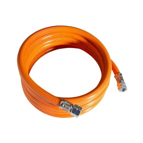 Campingaz Mitteldruck-Gasschlauch, Gummi, 2x1/4, 150cm