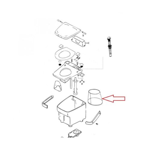 SEM Filterkegel - Thetford Ersatzteil-Nr. 35773 - für Electra Magic