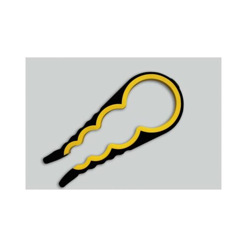 EMUK Twister Öffnungshilfe, schwarz/gelb