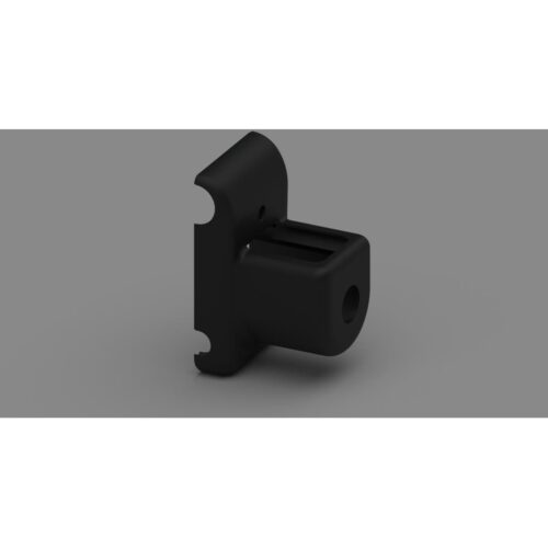 Innere Abdeckung, schwarz - Fiamma Ersatzteil Nr. 98656-883 - passend zu Carry-Bike Lift 77 / Lift 77 E-Bike / Mercedes V Class Lift E-Bike