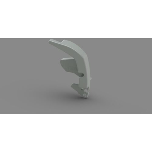 Frontblendenverschluss links titanium - Fiamma Ersatzteil Nr. 98673T209 - für F80s, 290 – 450