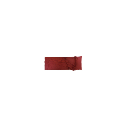 Origin Outdoors Sleeping Liner, Baumwolle, 220cm, bordeaux rot