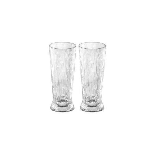 Koziol Club Superglas, No.10 Bierglas, 300ml, 2er Set