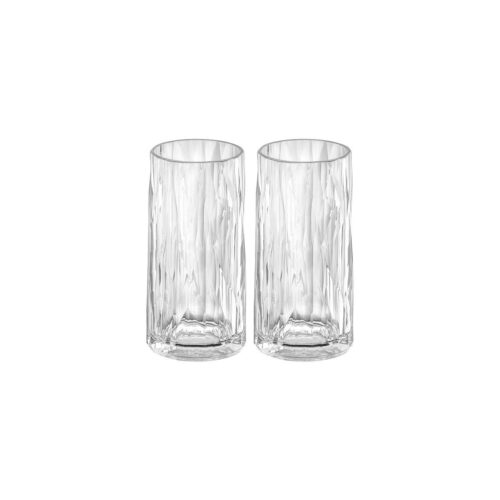 Koziol Club Superglas, No.8 Bierglas, 300ml, 2er Set