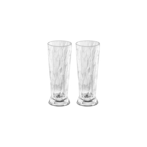 Koziol Club Superglas, No.11 Bierglas, 500ml, 2er Set