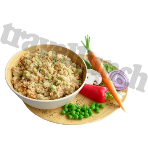 Travellunch Mahlzeit, Couscous, vegetarisch und laktosefrei, 10er Pack