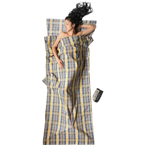 Cocoon TravelSheet Innenschlafsack, 220x90cm, travel checks