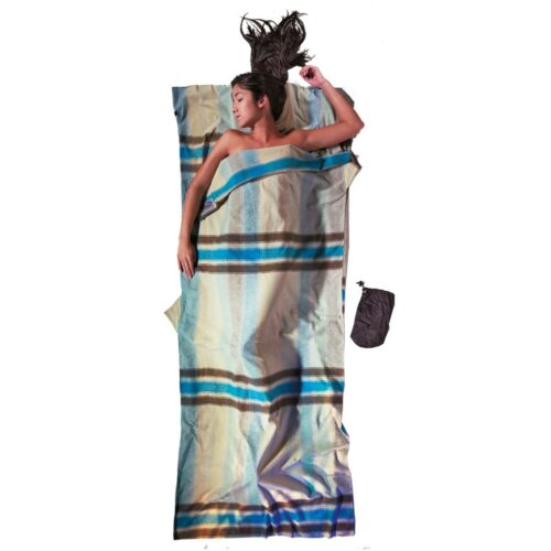 Cocoon TravelSheet Reiseschlafsack, 220x90cm, Flanell, african rainbow