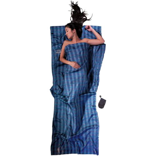 Cocoon TravelSheet Innenschlafsack, Seide, 220x90cm, checked silk