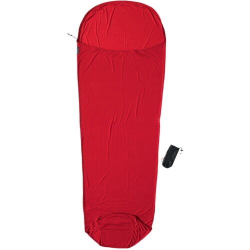 Cocoon MummyLiner Reiseschlafsack, 220cm, Thermolite Radiator, Lava