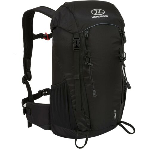 Highlander Trail Rucksack, 30L, schwarz