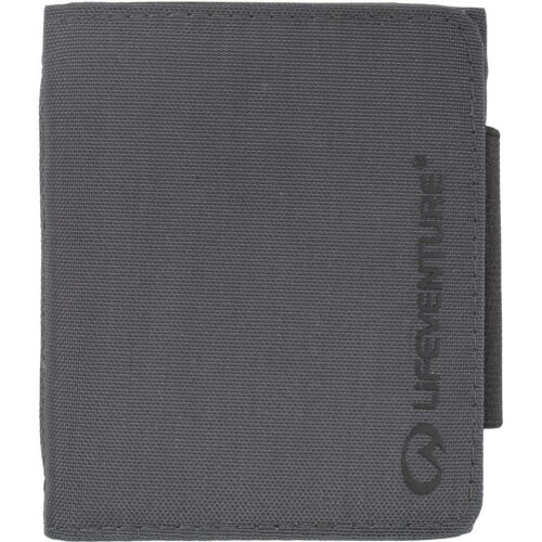 Lifeventure RFID Geldbörse, Tri-Fold, grau