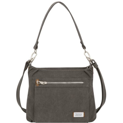 Travelon Heritage Hobo Umhängetasche, diebstahlsicher, braun