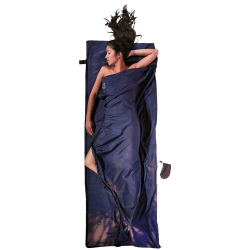 Cocoon TravelSheet-Coupler Deckenschlafsack, 220x83cm, Seide/Baumwolle, tuareg