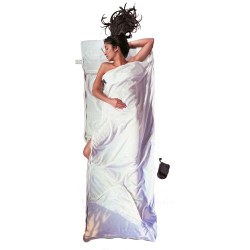 Cocoon TravelSheet-Coupler Deckenschlafsack, 220x83cm, Seide/Baumwolle, natural