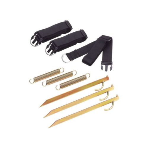 Dorema Safe Lock Sturmsicherheitsgurt, für Luftvorzelte, 3er-Set