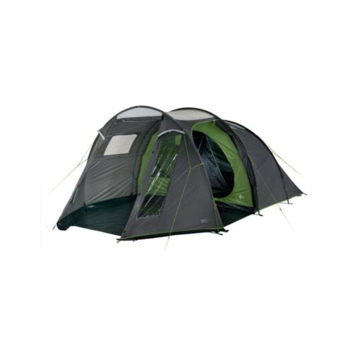 High Peak Ancona Tunnelzelt, 5-Personen, 465x310cm, grau/grün