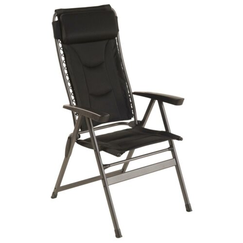 Wecamp Apollo Campingstuhl, schwarz